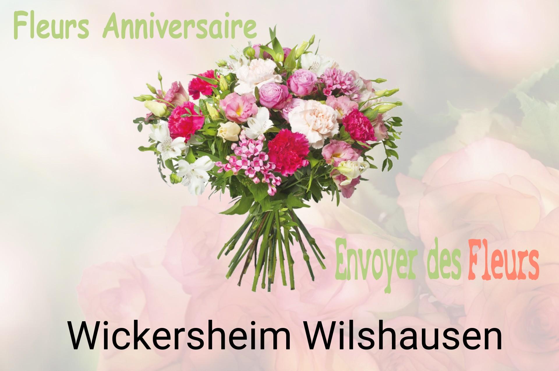 Bouquet de fleurs d’anniversaire livré à Wickersheim-Wilshausen